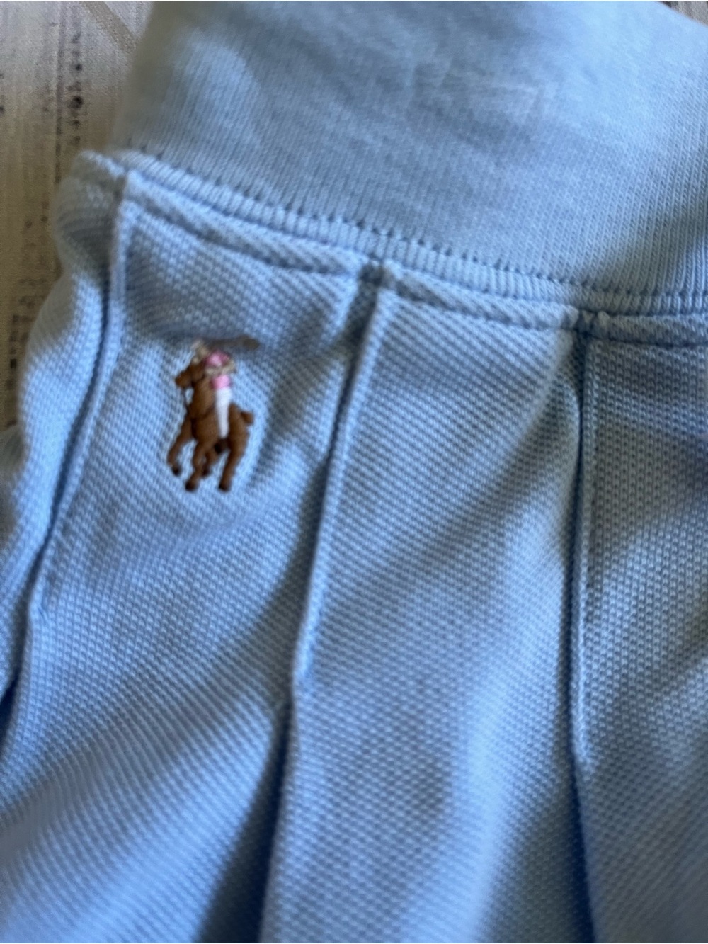 Polo Ralph Lauren Pleated Skort Pony Blue Size 3T NWOT - Picture 3 of 6